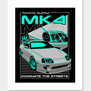 Supra MK4 Posters and Art